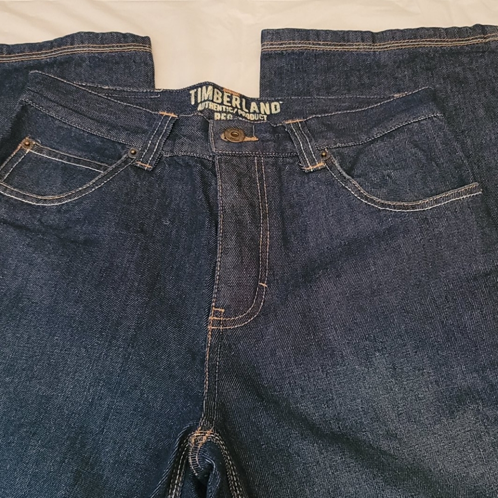 TIMBERLAND DENIM JEANS YOUTH SZ 14 - Picture 6 of 9
